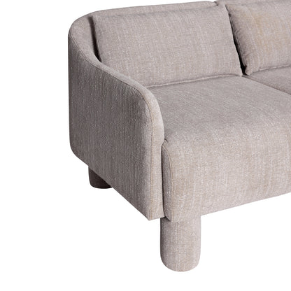 Elegance Sofa Lysegrønn - 224x73xH74