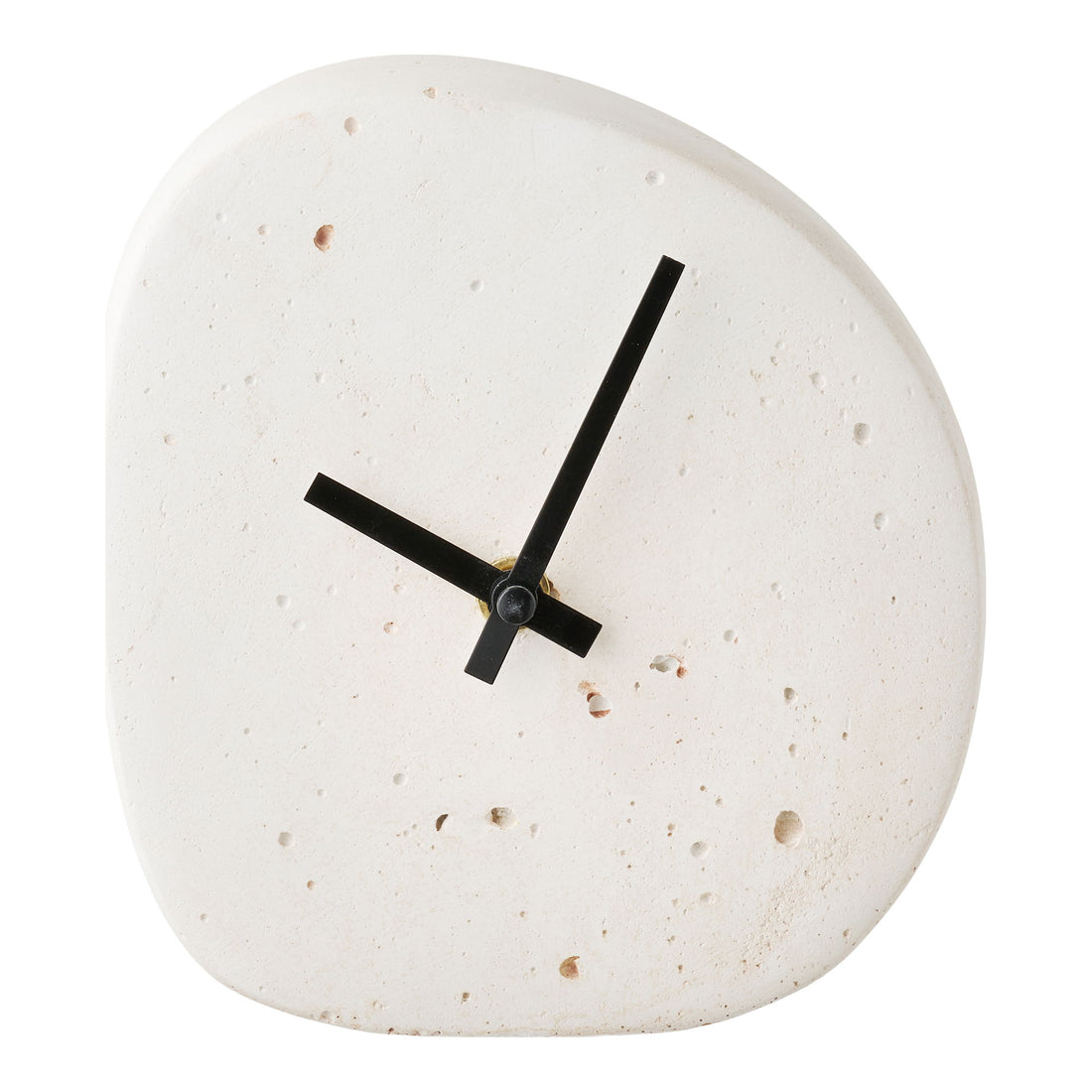 Linz Bordur - Bordur, organisk form, sement, hvit, stille 14x15 cm