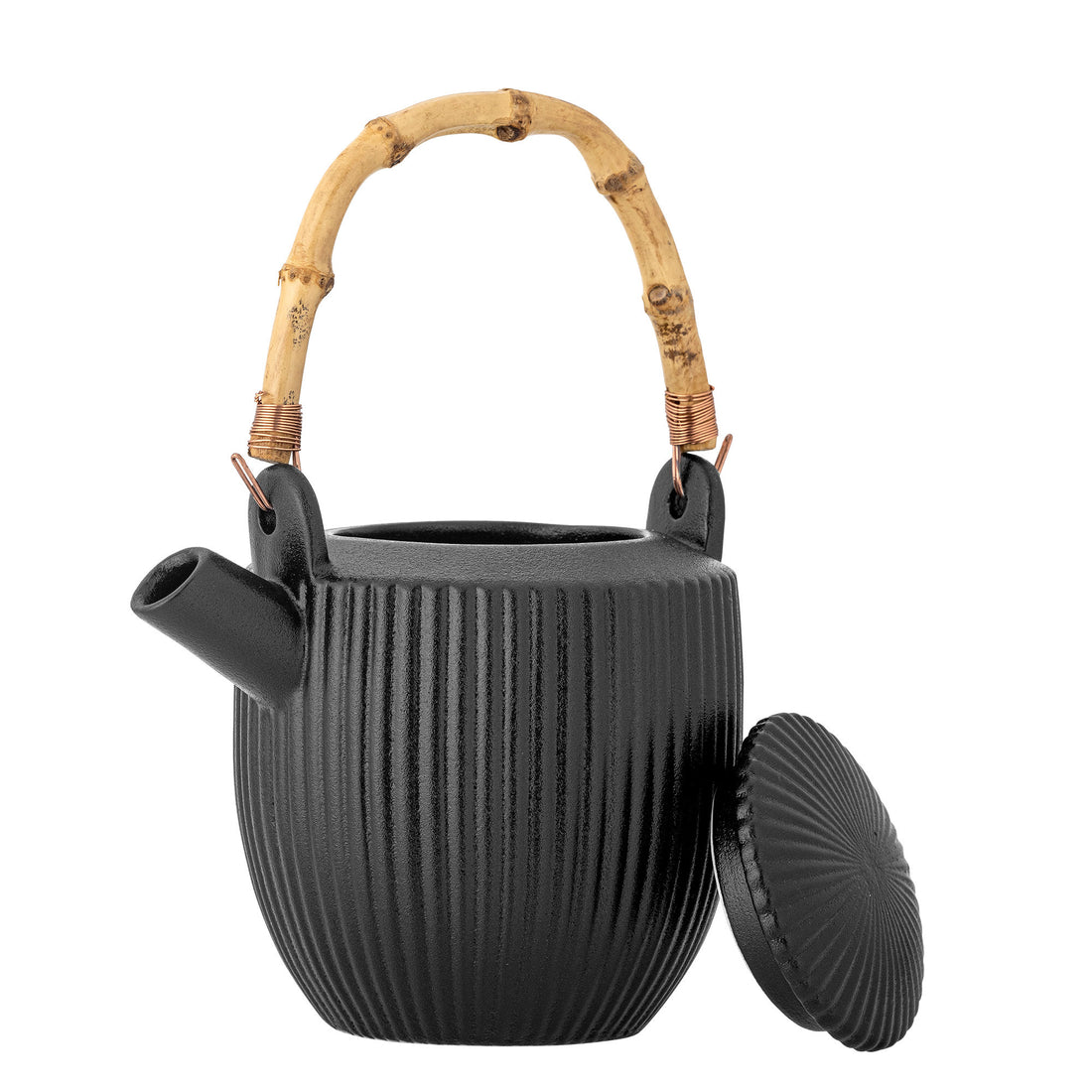 Bloomingville Neri Teapot, svart, steingods