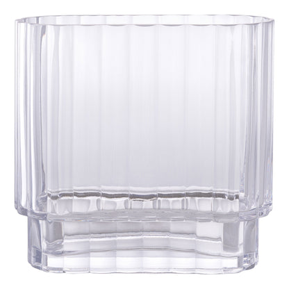 Vase, glass, klar&lt;br&gt;20x9x19,5 cm