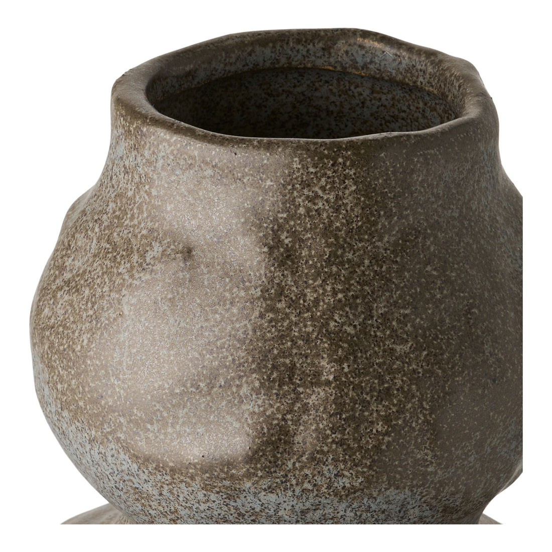 Vase - Vase, keramikk, mørkegrå Ø14.5x33.5 cm