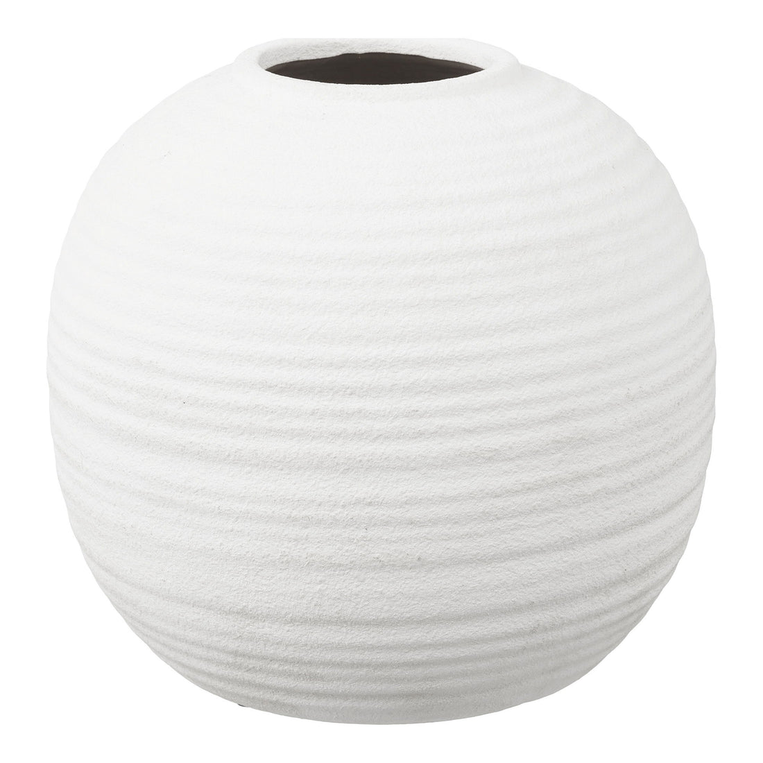Vase - vase, keramikk, hvit Ø30x28,5 cm