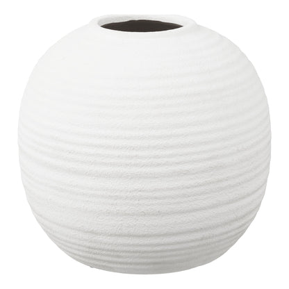 Vase - vase, keramikk, hvit Ø30x28,5 cm