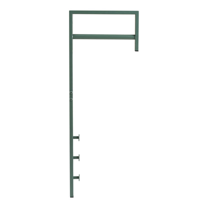 Trento klær rack - klær rack, metall, grønn 3x30x82 cm