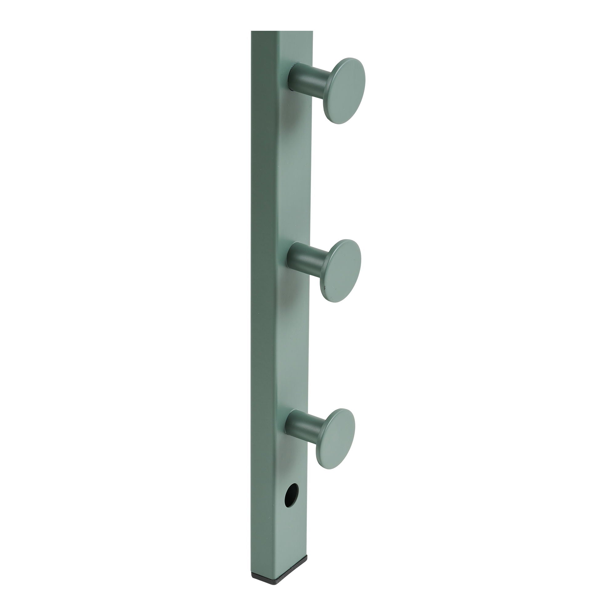 Trento klær rack - klær rack, metall, grønn 3x30x82 cm