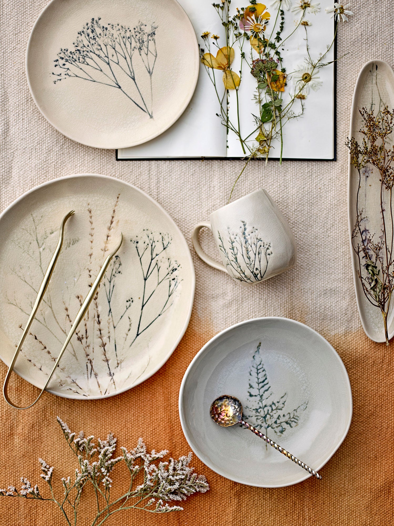 Bloomingville Bea Frokostsett, natur, steingods