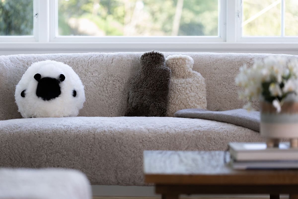 Søte sauer | New Zealand lammeskinn | Ø20 cm | Ø26 cm | Ø34 cm