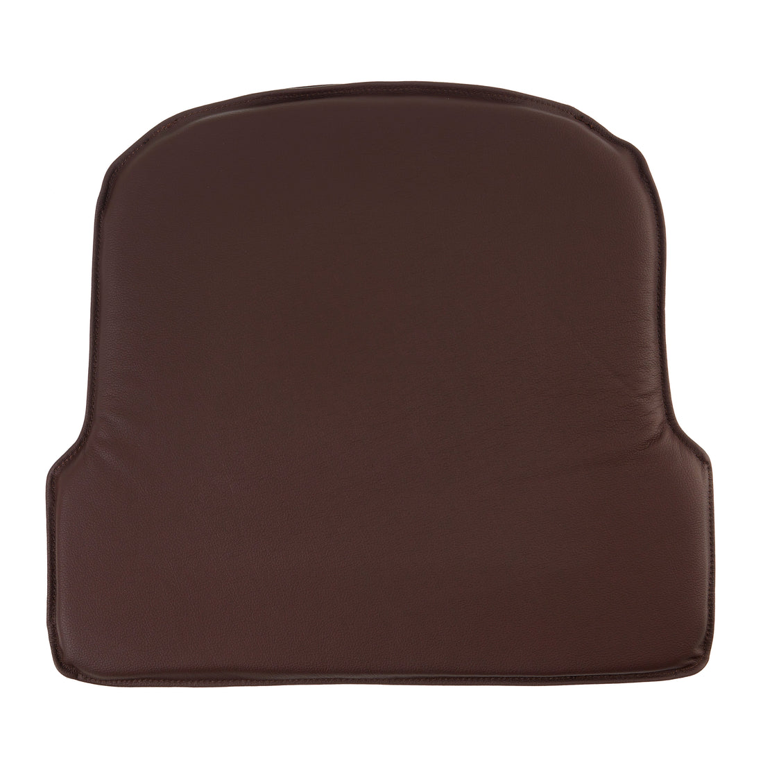 Luksuriøs mørk bun skinnpute for Farstrup Rocking Chair Model 183