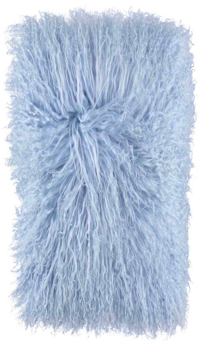 Lammeskinnspute | Krøllete | Tibet | 28x56 cm