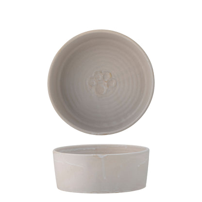 Bloomingville Buddy Bowl, White, Stoneware