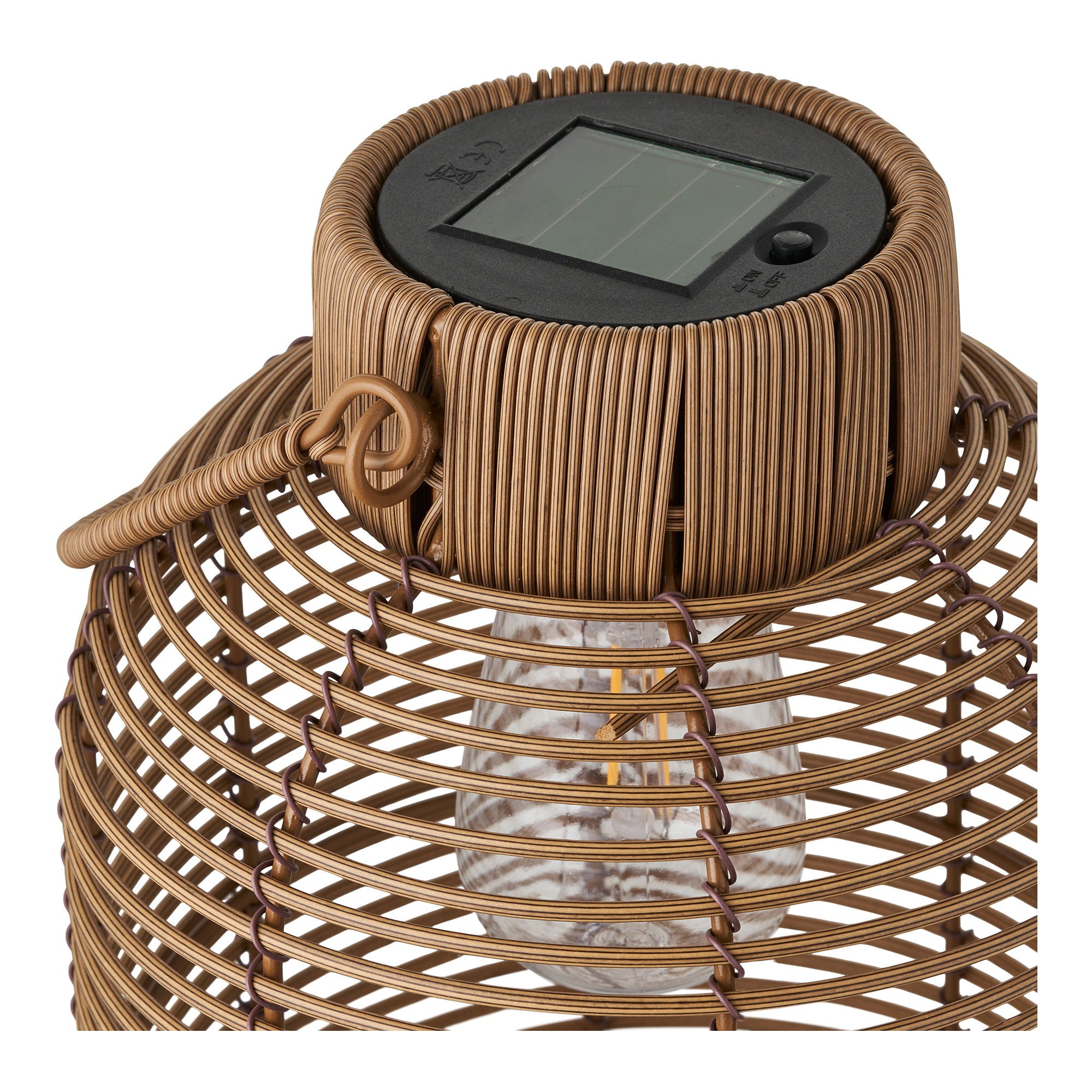 Brentford -lampe - Lampe, natur, integrerte solceller