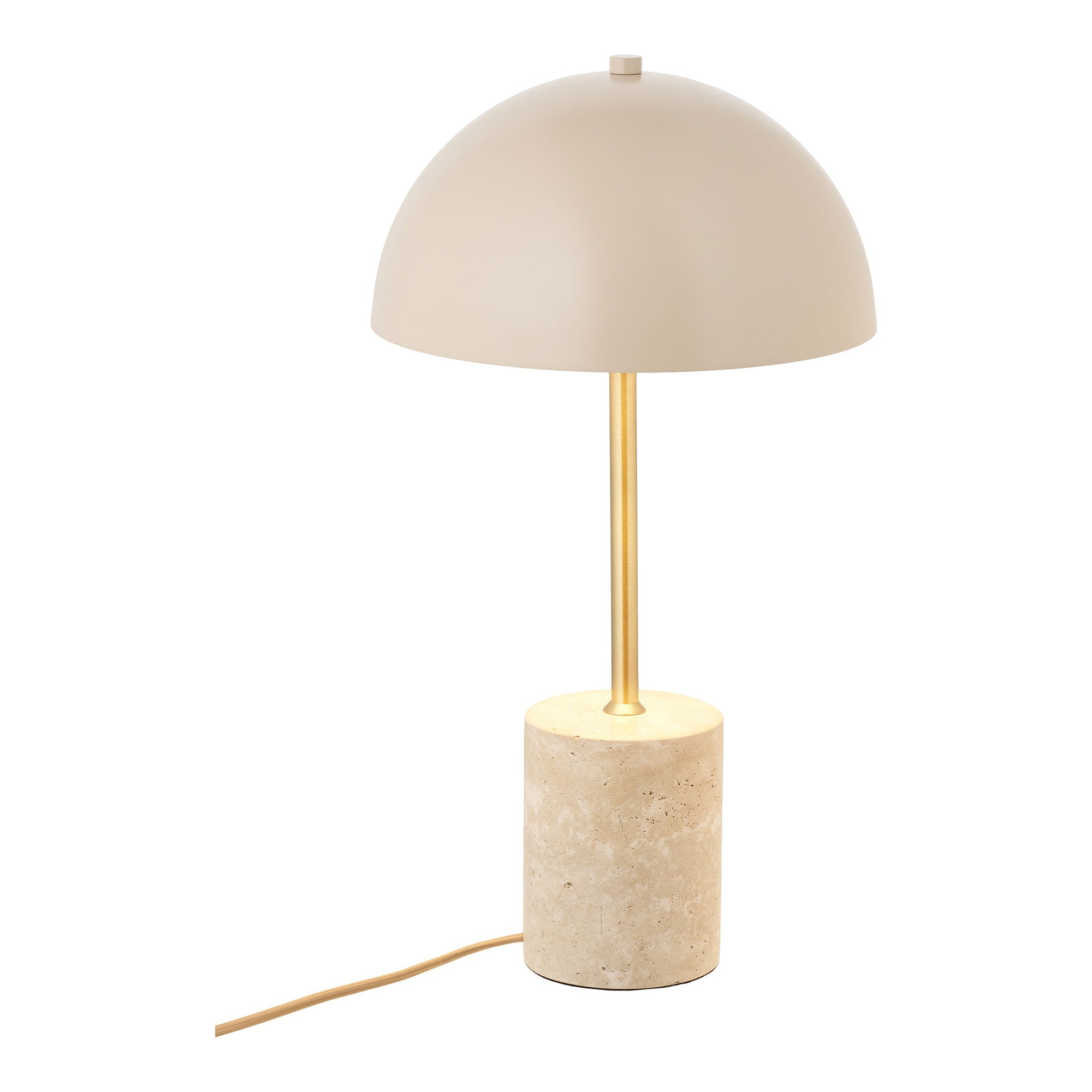 Sheffield bordlampe - lampe, marmor/metall