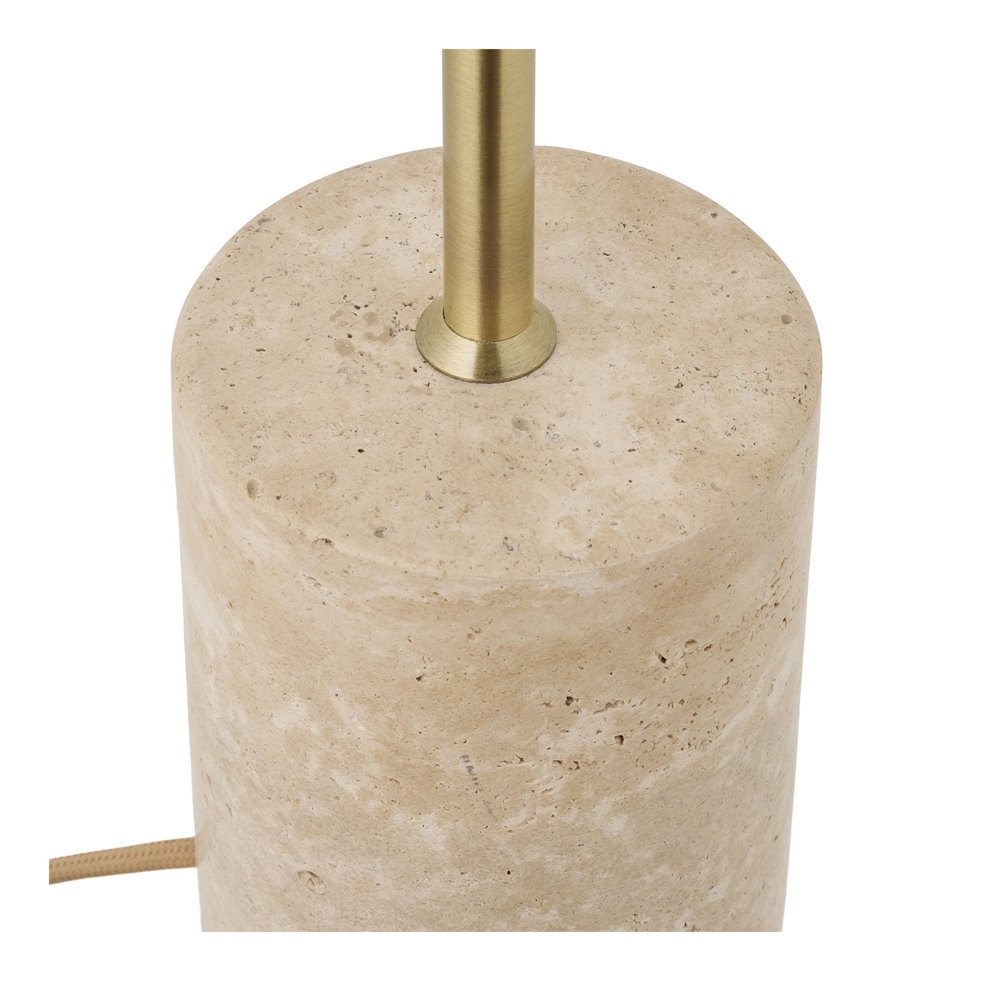 Sheffield bordlampe - lampe, marmor/metall