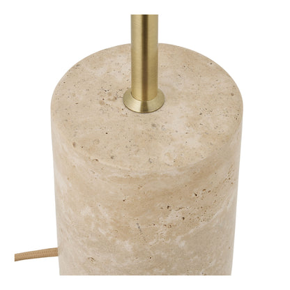 Sheffield bordlampe - lampe, marmor/metall