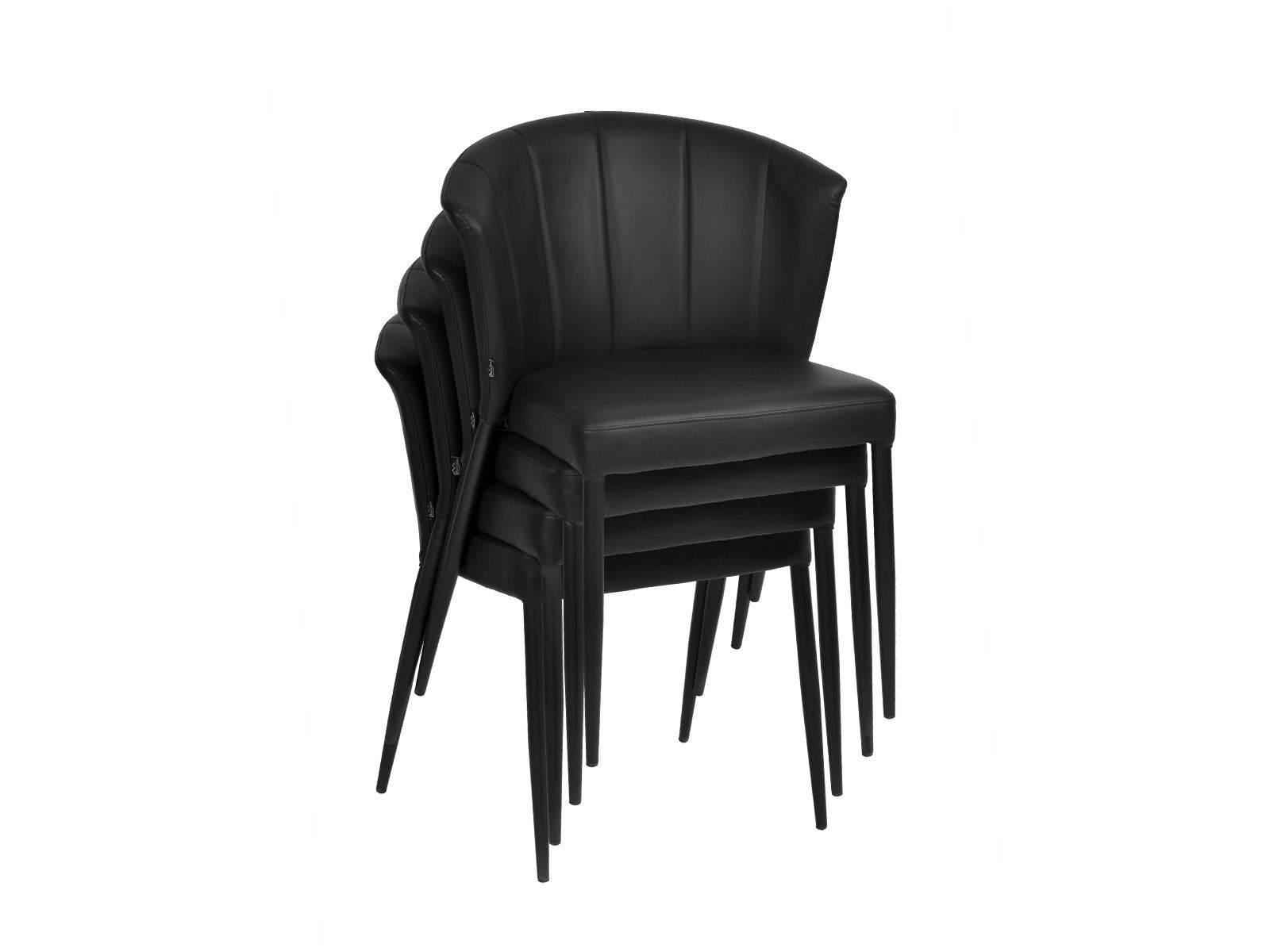 Spisebordstol Thor Black Pu