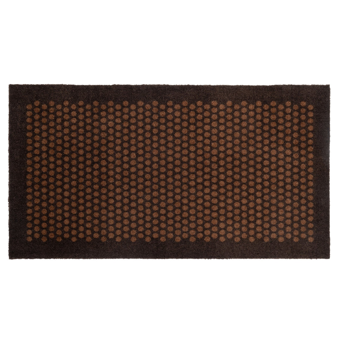 Nyheter - Teppe/must 67 x 120 cm - Dot/Cognac -Dark Brown