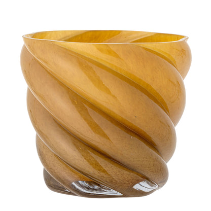 Bloomingville Callo Herbal Potted Hjules, gult, glass