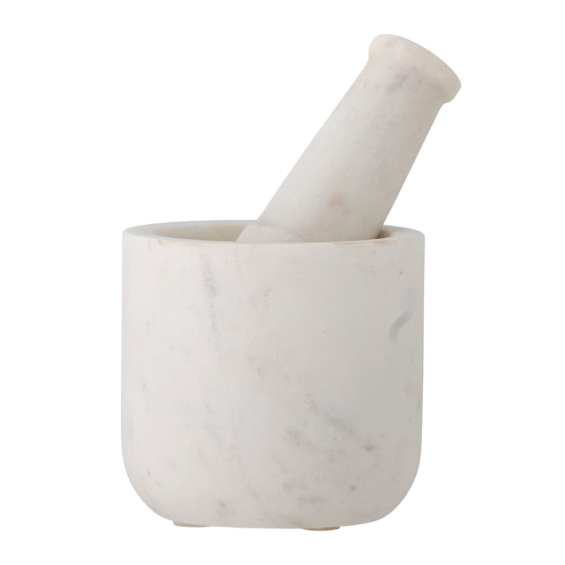 Bloomingville Misaki Mortar &amp; Bumps, White, Marble