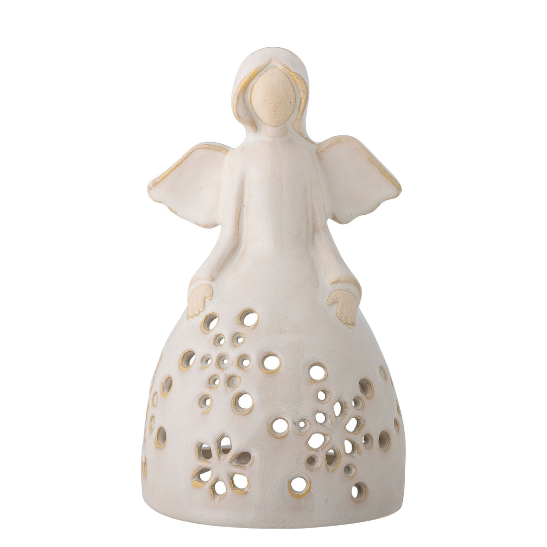 Bloomingville Sabie Fyrfadstage, Nature, Stoneware