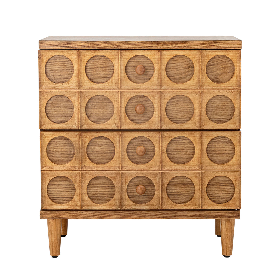 Bloomingville Vester Chest of Drawers, Brown, MDF