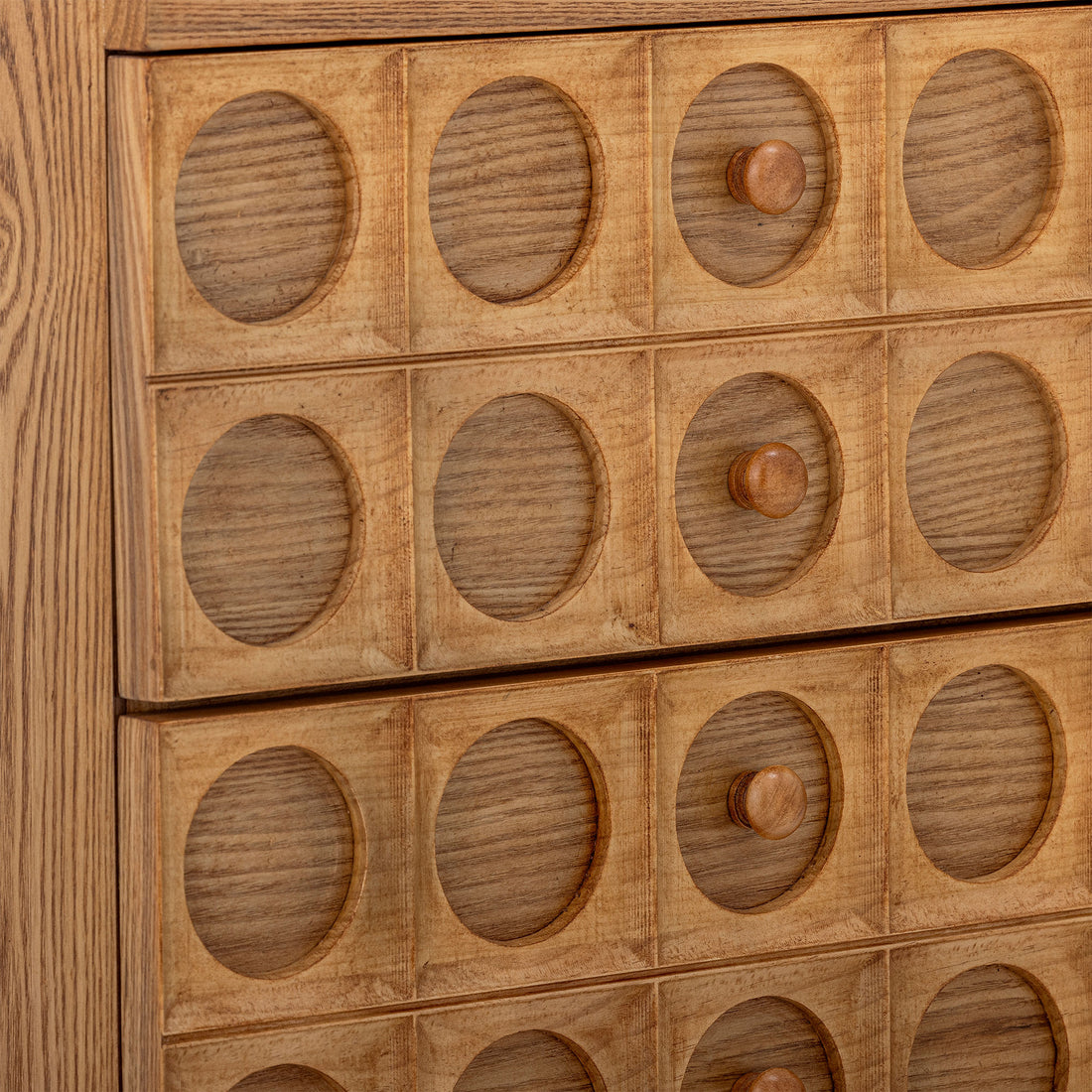 Bloomingville Vester Chest of Drawers, Brown, MDF