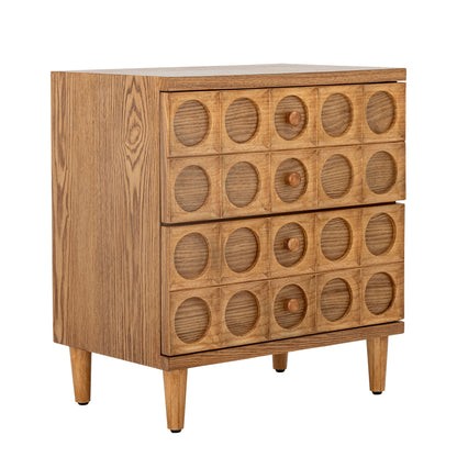 Bloomingville Vester Chest of Drawers, Brown, MDF