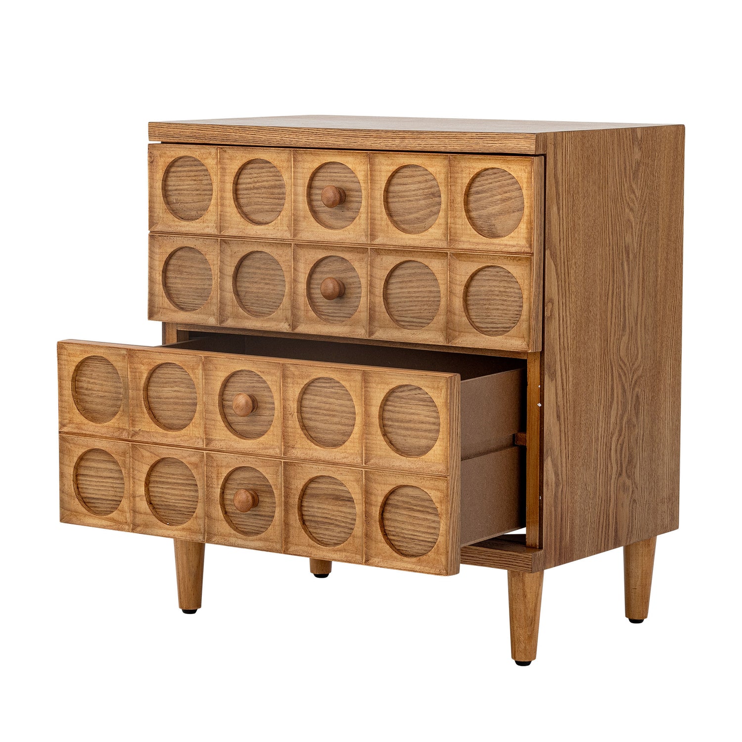 Bloomingville Vester Chest of Drawers, Brown, MDF