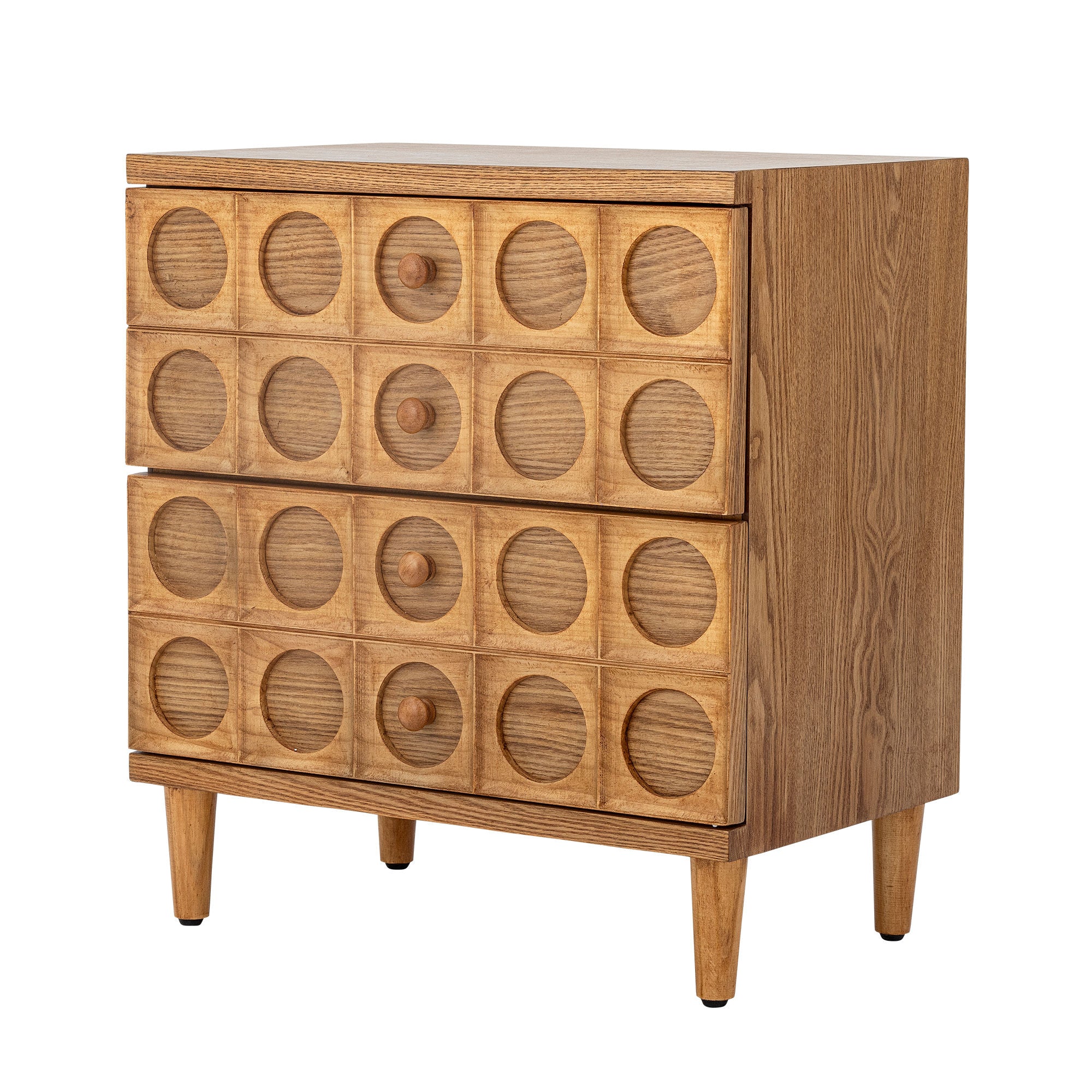 Bloomingville Vester Chest of Drawers, Brown, MDF