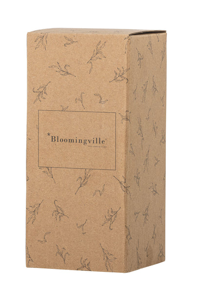 Bloomingville Pepleple bærbar lampe, oppladbar, natur, aluminium