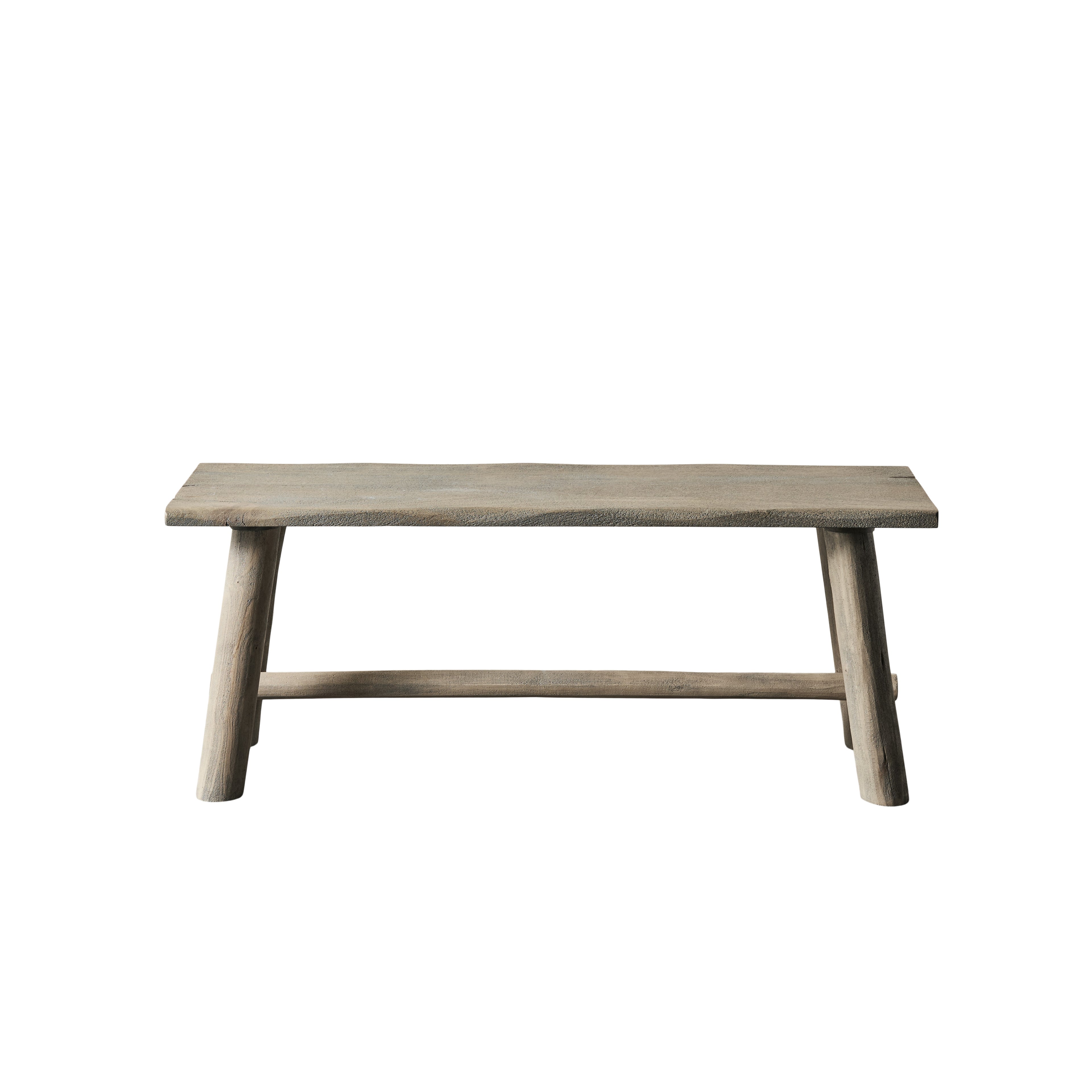 Andersen Furniture - Bench Raja - Gray Brown Mango Wood - B110XD35XH44 CM