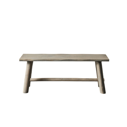 Andersen Furniture - Bench Raja - Gray Brown Mango Wood - B110XD35XH44 CM