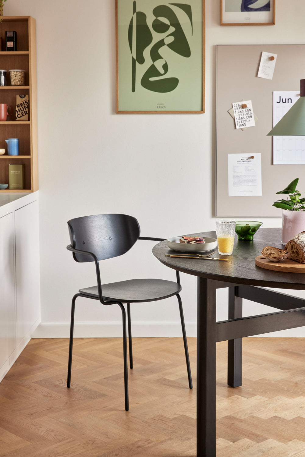 Monarch skjærebrett rund natur (sett med 2) - ø33xh2, ø40xh2cm