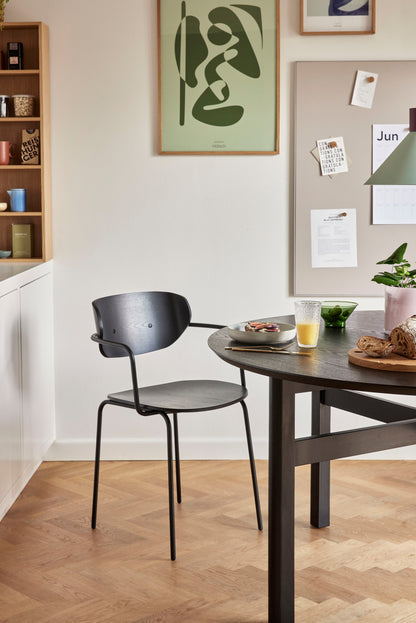 Monarch skjærebrett rund natur (sett med 2) - ø33xh2, ø40xh2cm