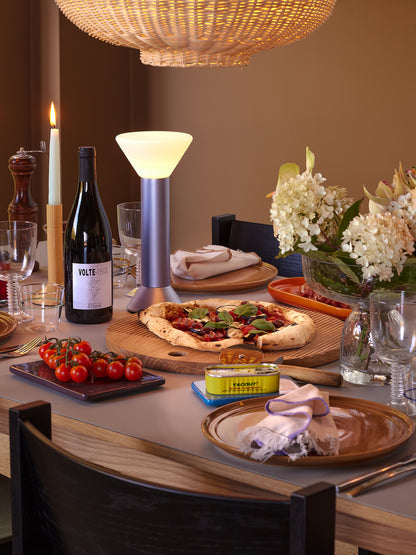 Monarch skjærebrett rund natur (sett med 2) - ø33xh2, ø40xh2cm