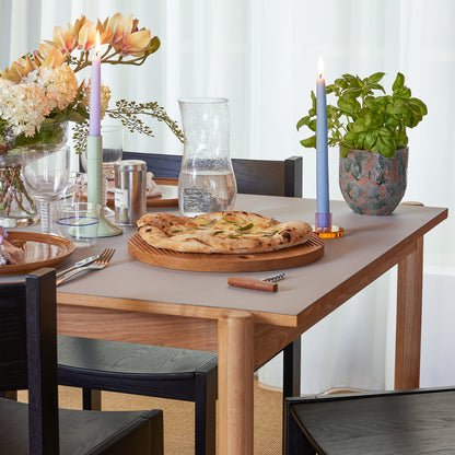 Monarch skjærebrett rund natur (sett med 2) - ø33xh2, ø40xh2cm