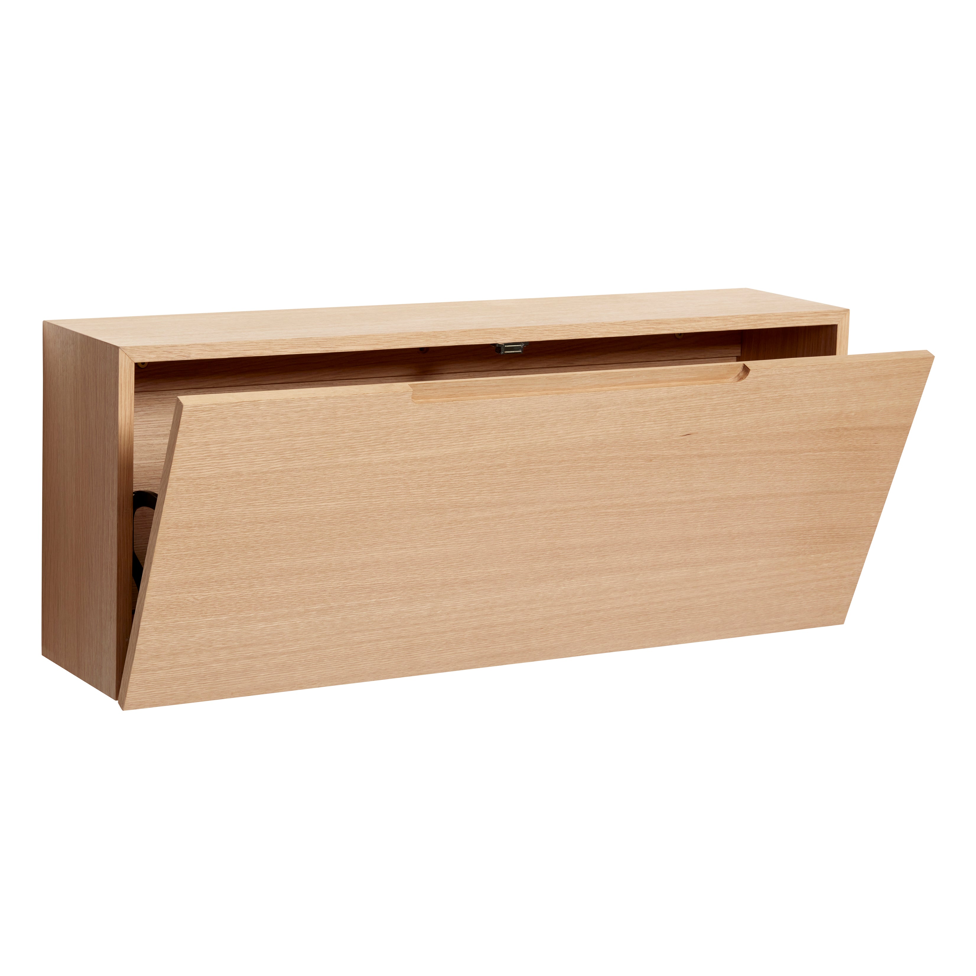 Samle skoskap Natur - 100x25xh40cm