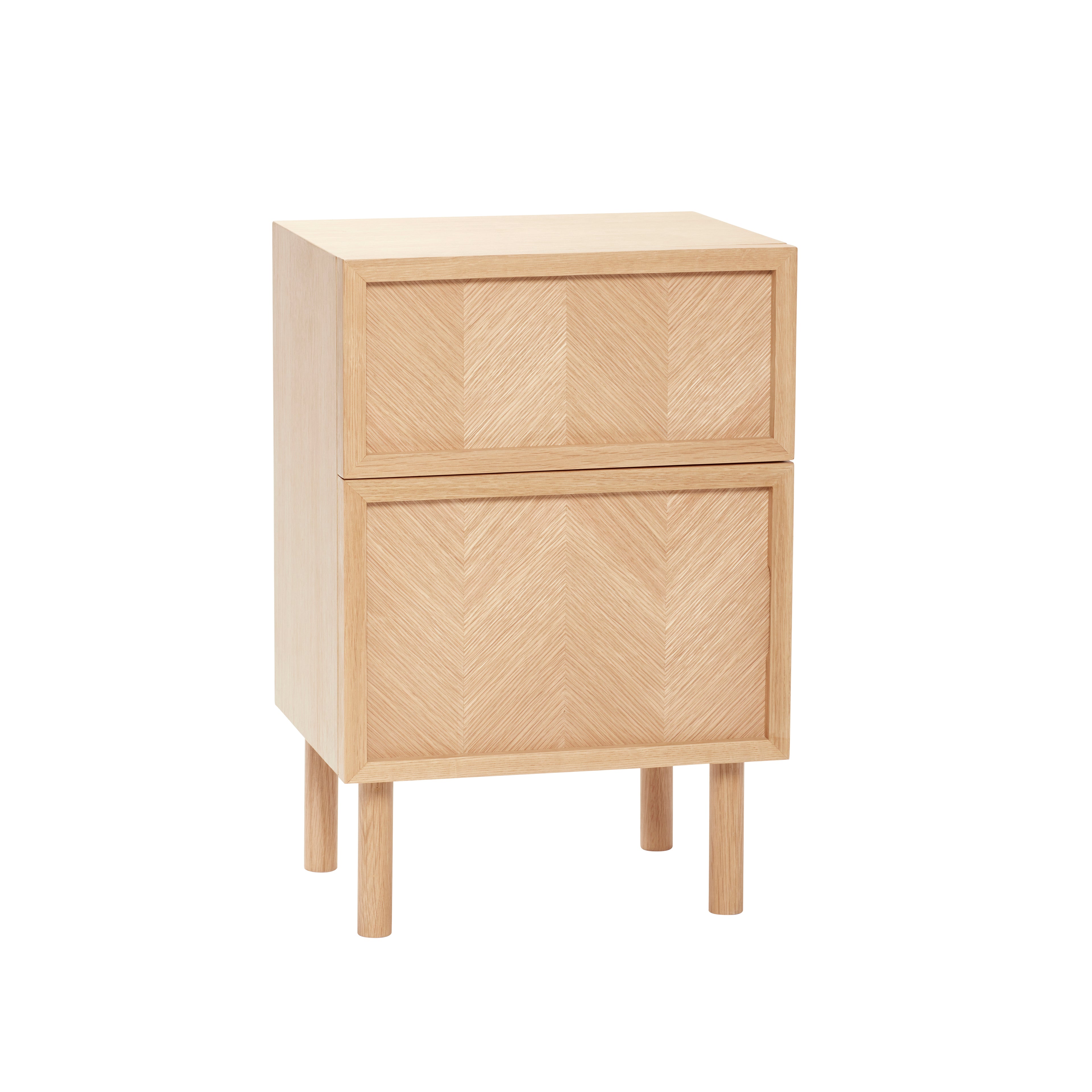 Hübsch - Dresser m/skuff, eik, FSC, natur - 40x30xh60cm