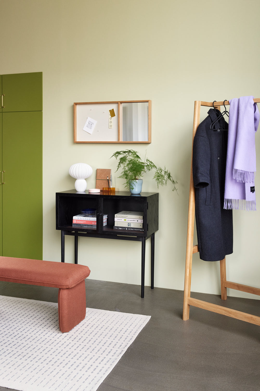 Museumskonsollbord Svart - 90x35xh90cm