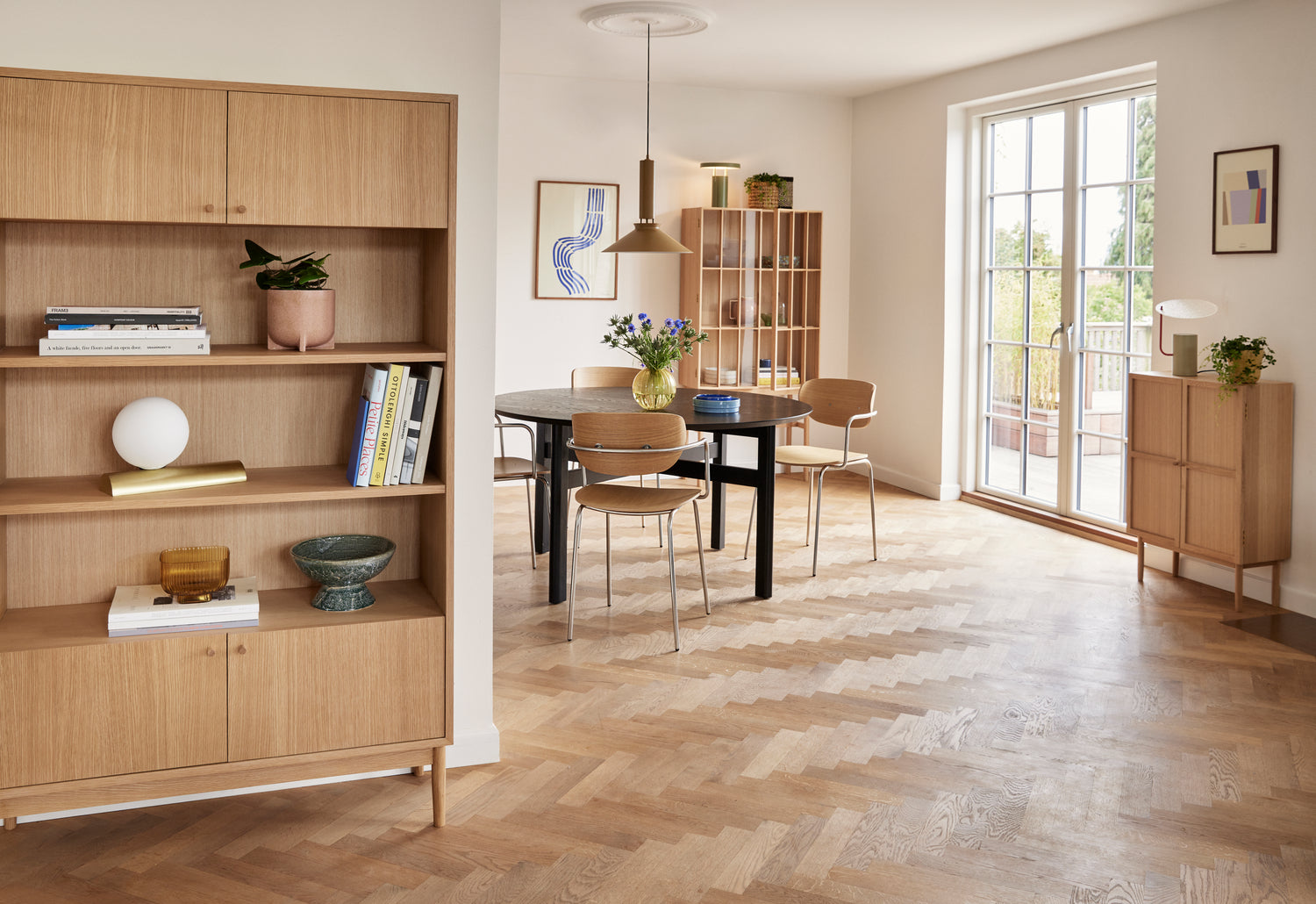 Candor Skap Naturlig - 60x27xh90cm