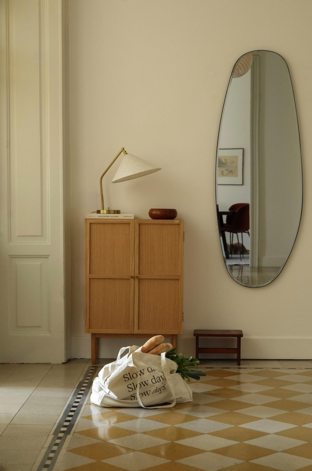 Candor Skap Naturlig - 60x27xh90cm