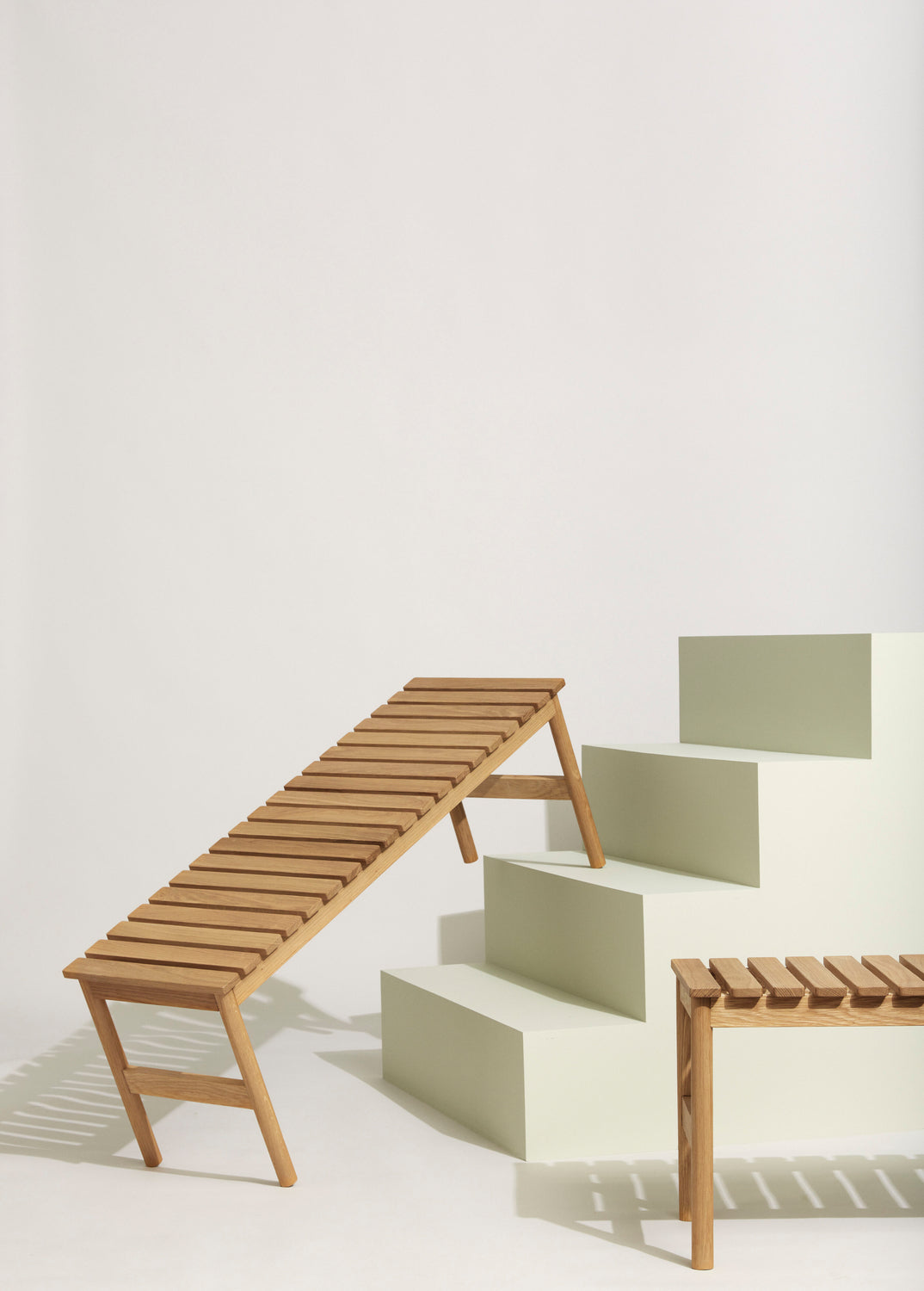 Radbenk Stor Natur - 122x40xh45cm