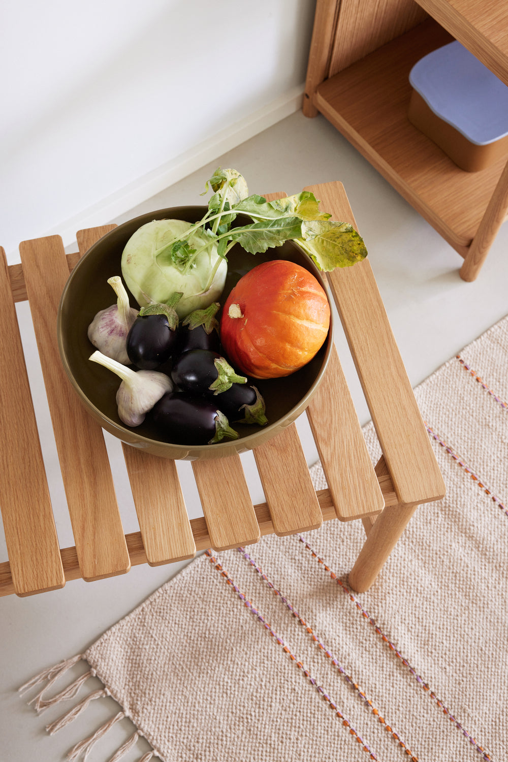 Radbenk Liten Natur - 70x40xh45cm