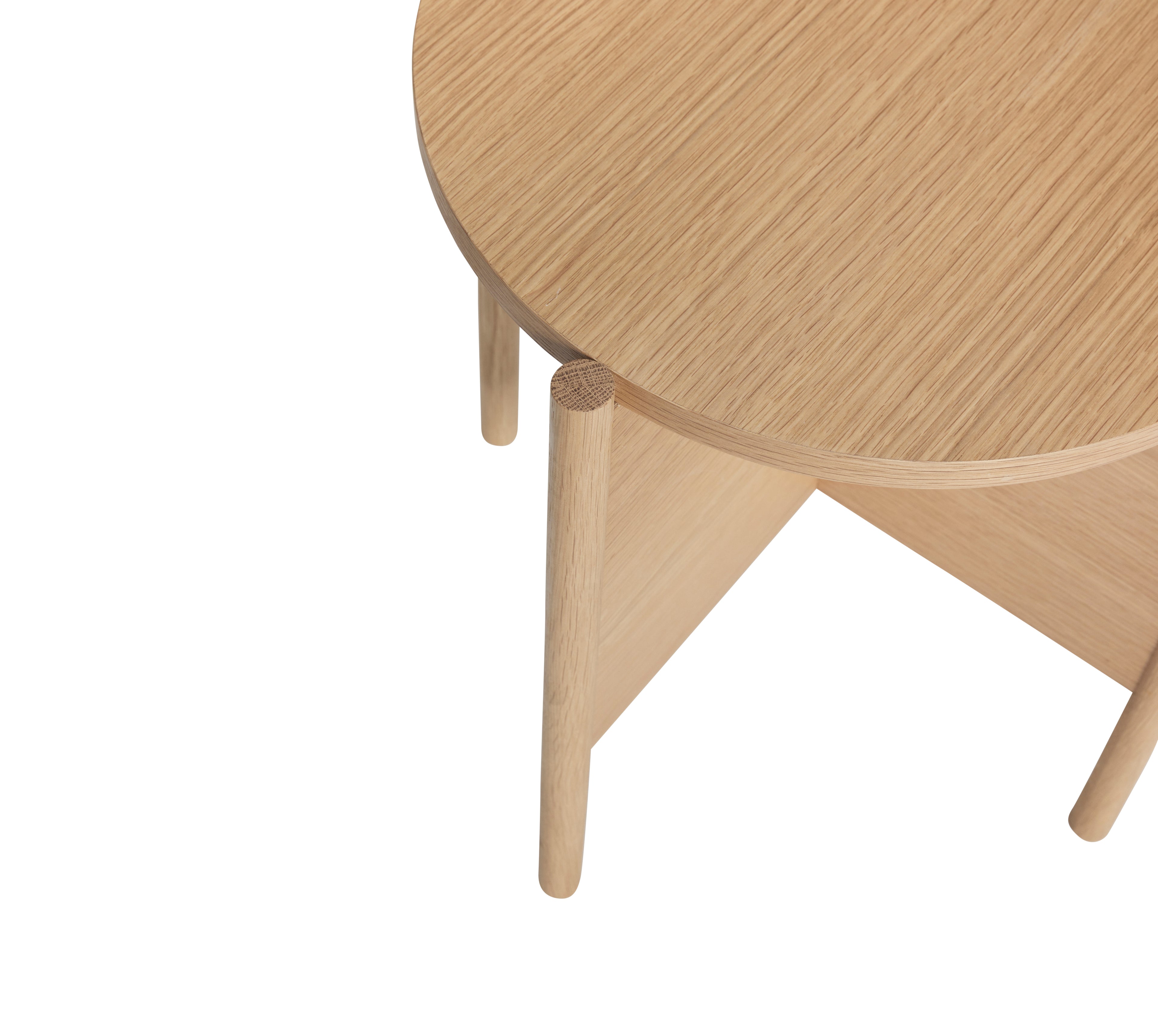 Heritage Side Table Nature - Ø45XH48cm