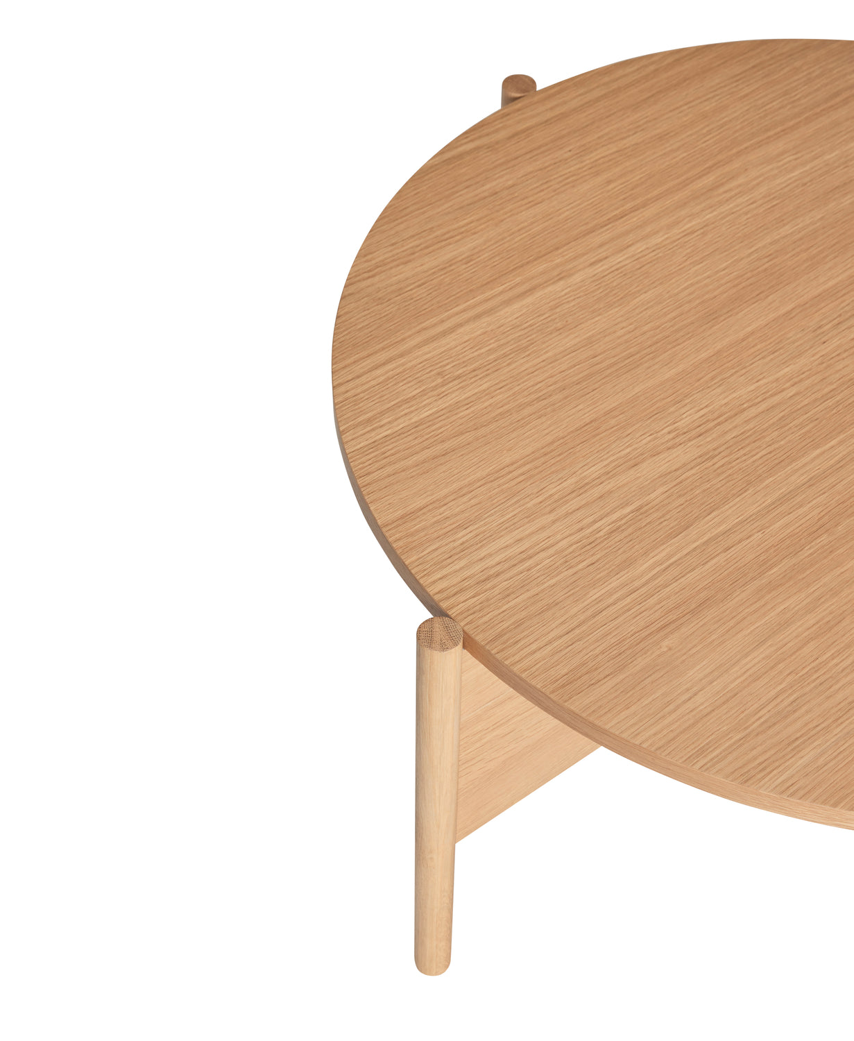 Heritage Sofabord Naturlig - ø86xh40cm