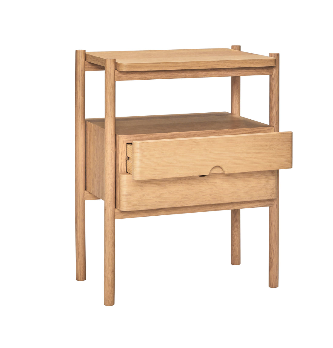 Appell nattbord natur - 45x31xh57cm