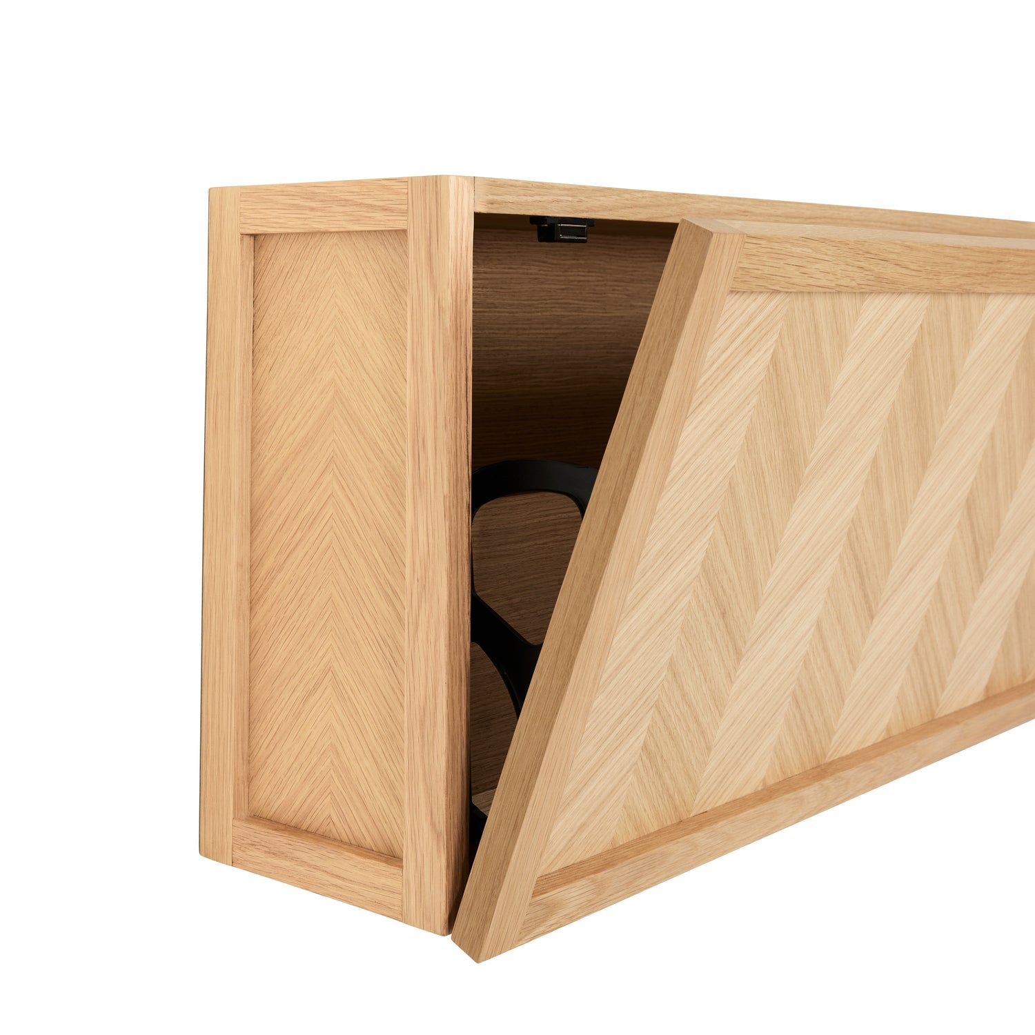 Fiskebein Skoskap Stort Natur - 100x25xh40cm