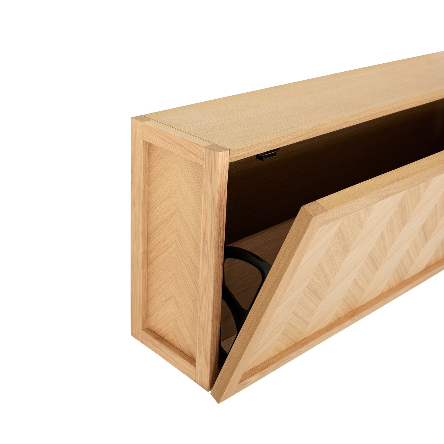 Fiskebein Skoskap Stort Natur - 100x25xh40cm