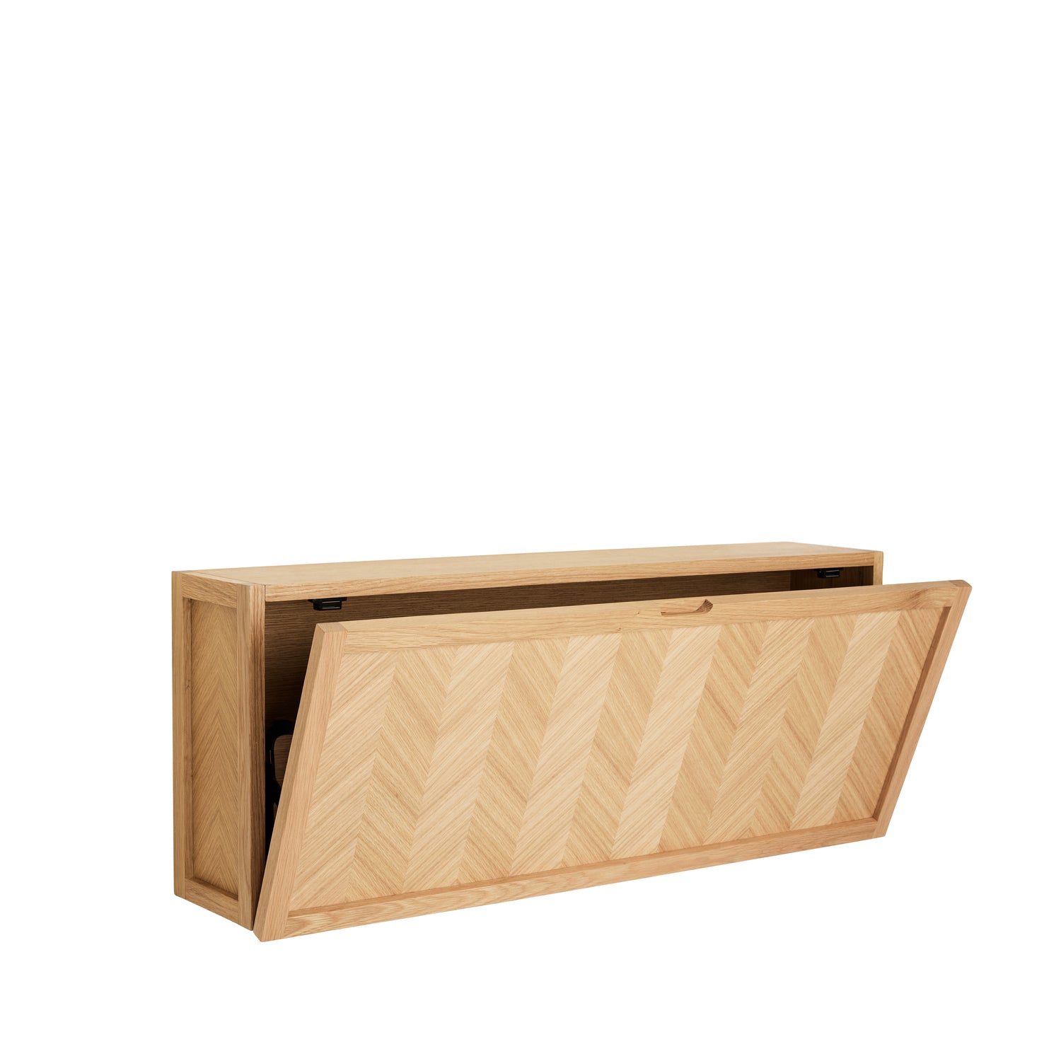 Fiskebein Skoskap Stort Natur - 100x25xh40cm