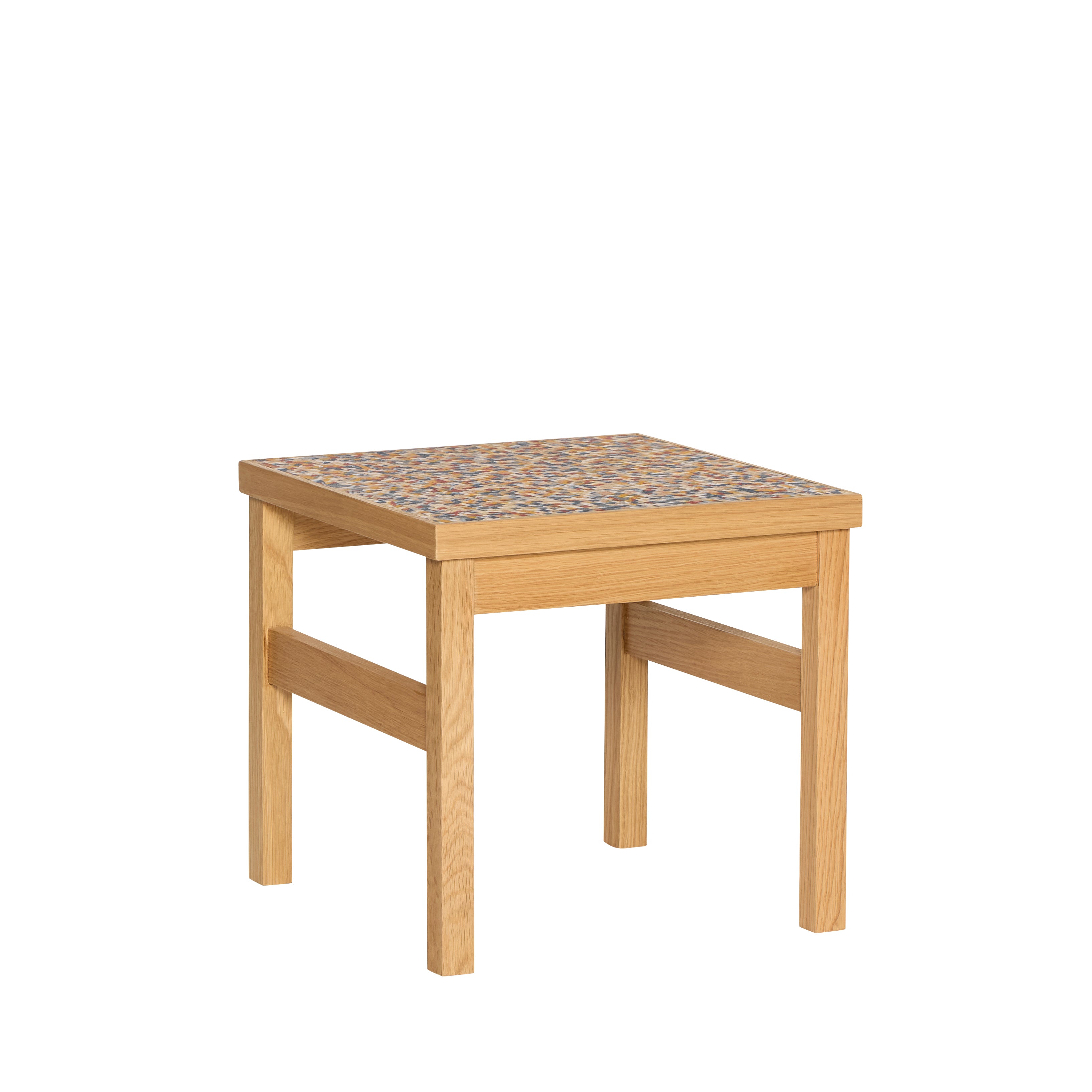 Konfetti Sidebord Flerfarget - 40x40xh38cm