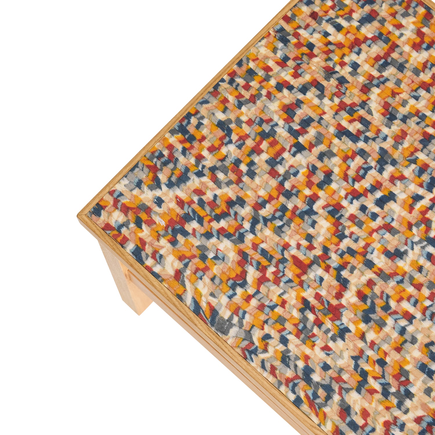 Konfetti Sidebord Flerfarget - 40x40xh38cm